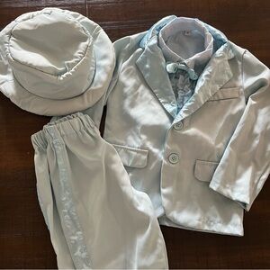 Toddler Light Blue Dumb and Dumber Costume Set